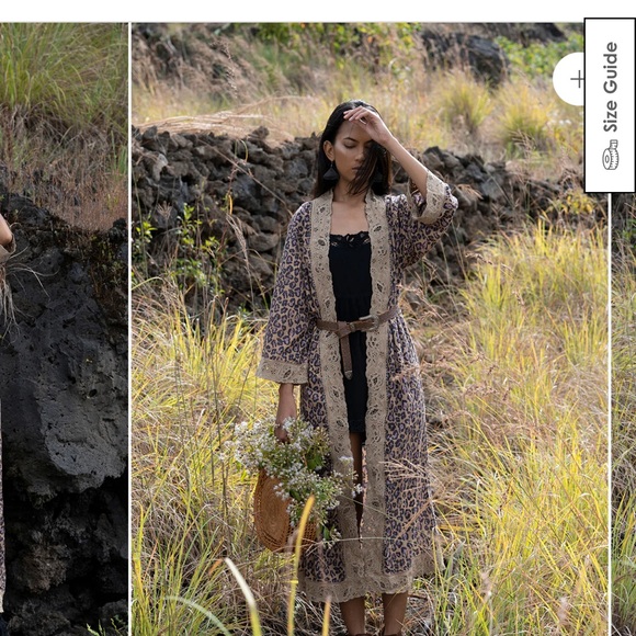 Other - Tulle and Bautista kimono / robe new